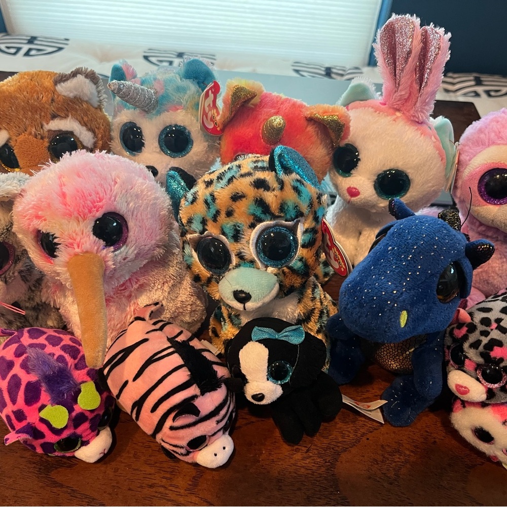 Beanie Boo Collection of Plush Toys
